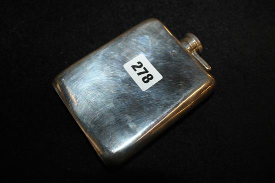 Silver flask